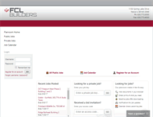 Tablet Screenshot of fclbuildersplanroom.com